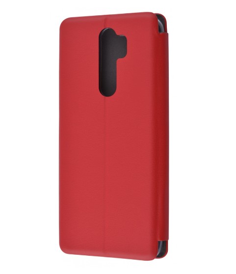 Flip Magnetic Case Xiaomi Redmi Note 8 Pro red